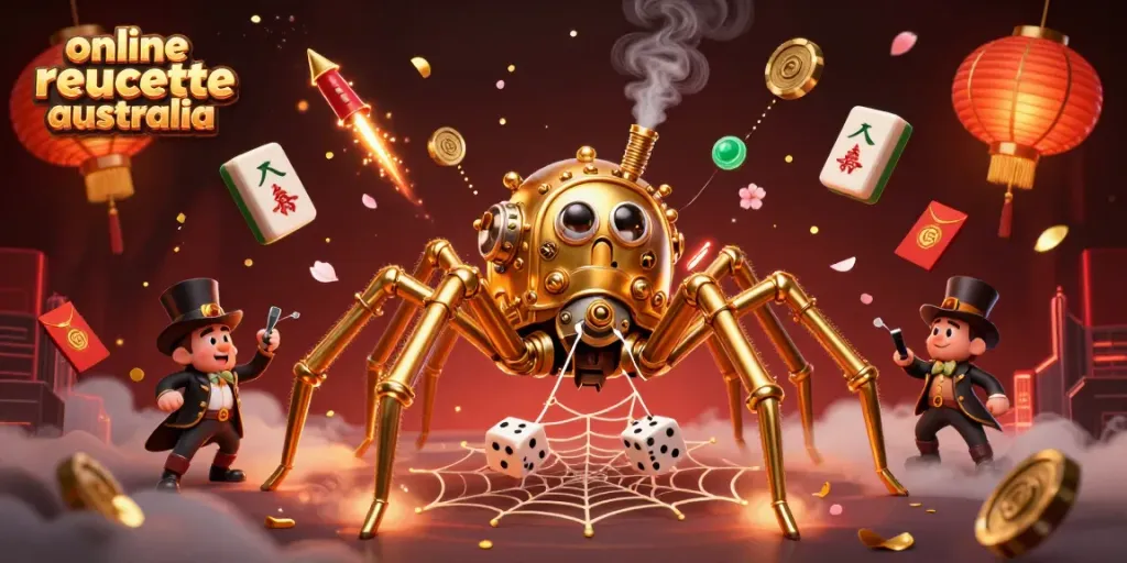 Play exciting online roulette in Australia with a vibrant steampunk casino theme.